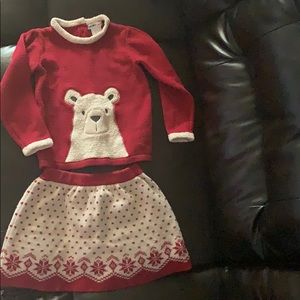 Toddler girl Christmas outfit